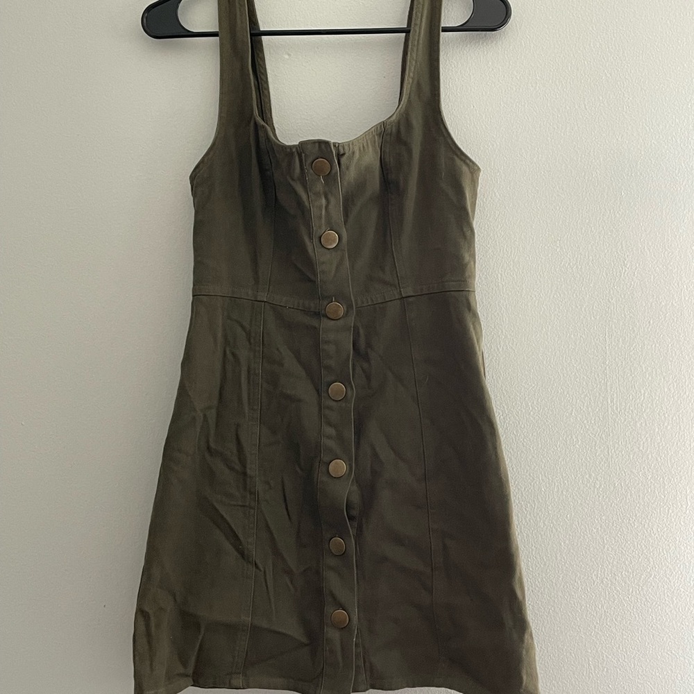Cute button up dress